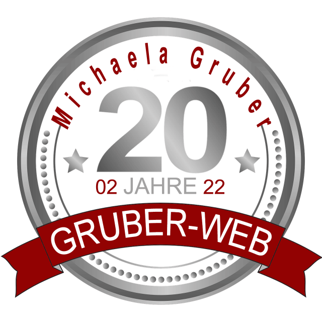 20-jähriges Firmenjubiläum GRUBER-WEB